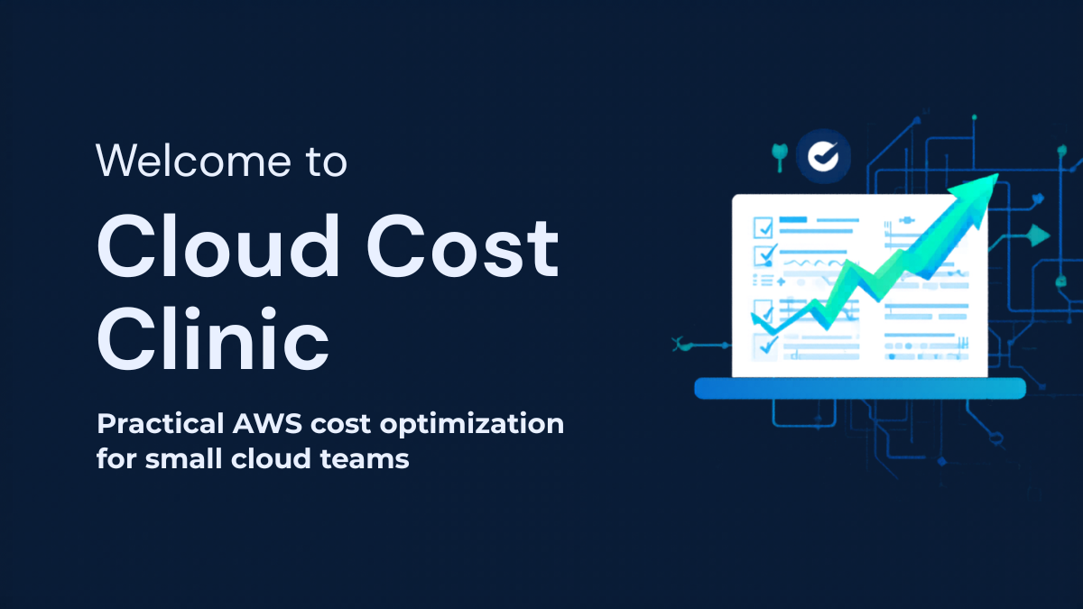 Cloud Cost Clinic Preflight preview with cost review planning graphics.